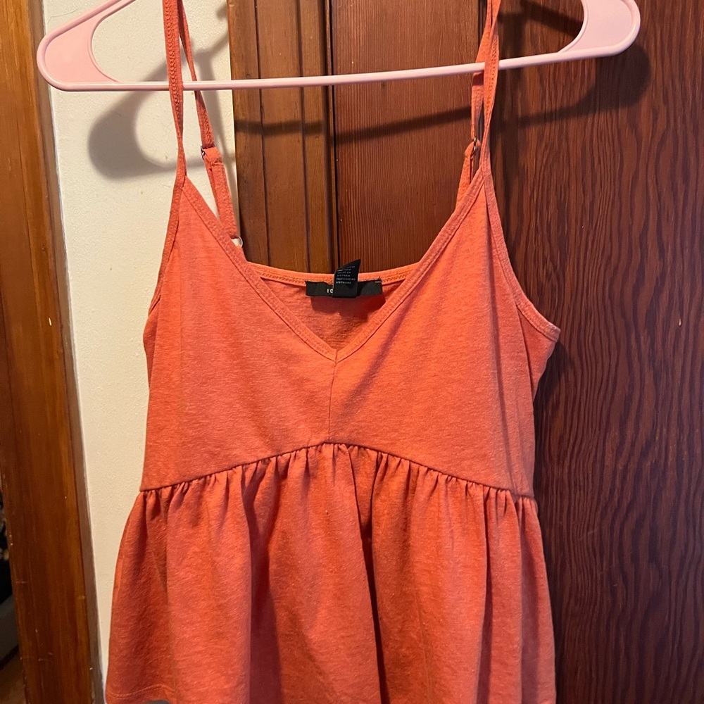 Forever 21 Tangerine Camisole Top